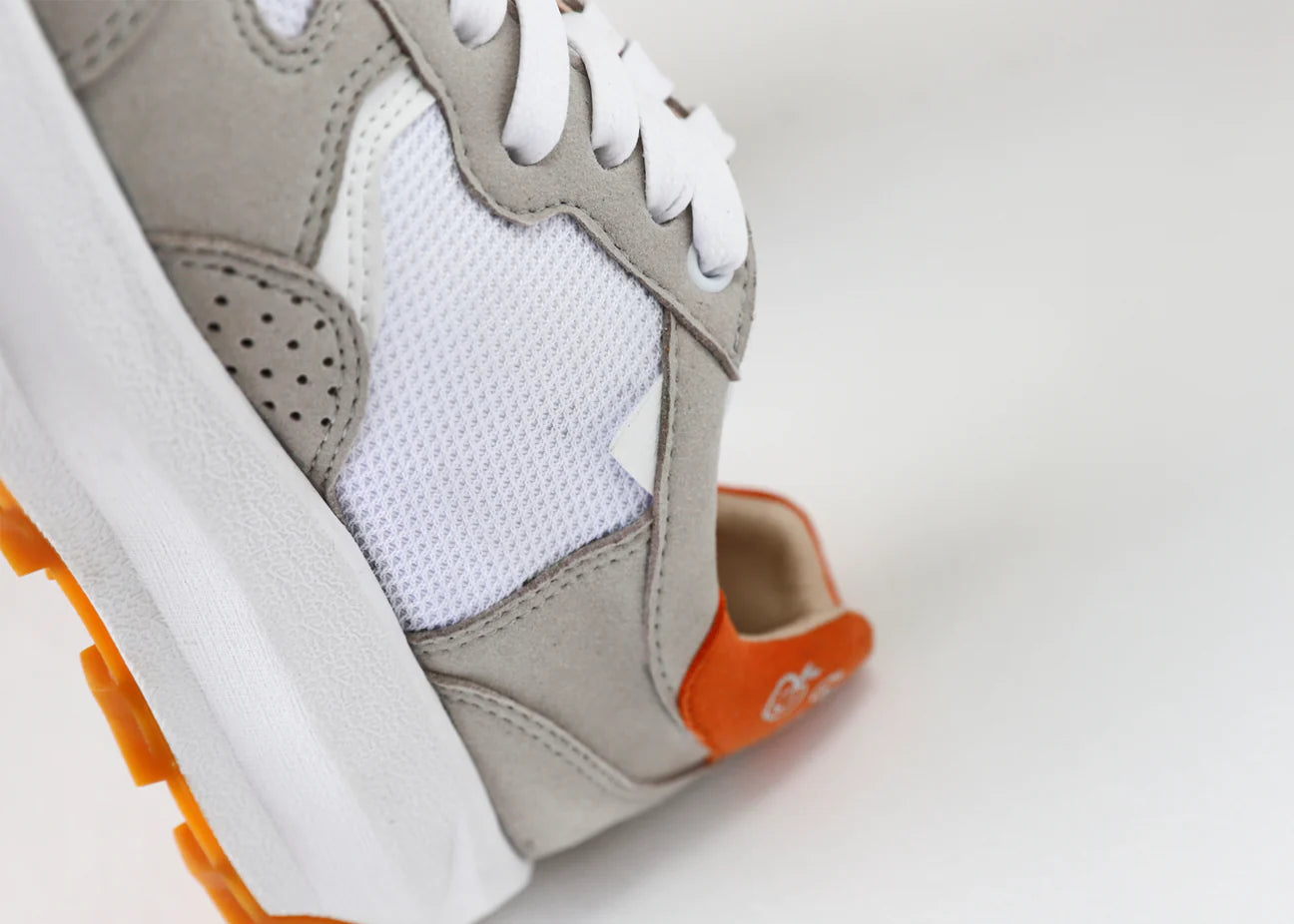 Baber Sneakers "grey orange" | Good Guys Don't Wear Leather