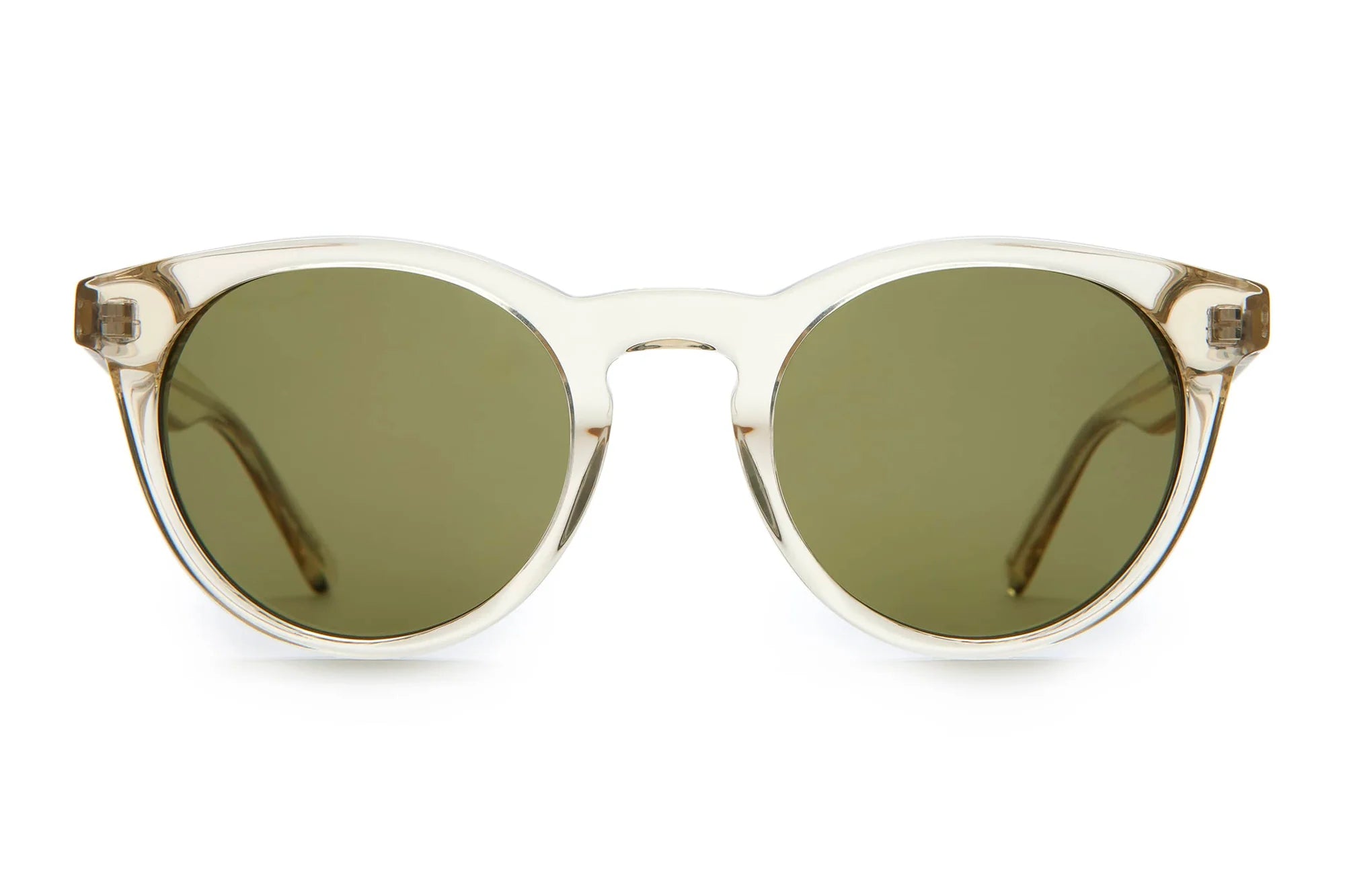 The Shake Appeal in Crystal Champagne Bio / Polarized Olive| Crap Eyewear