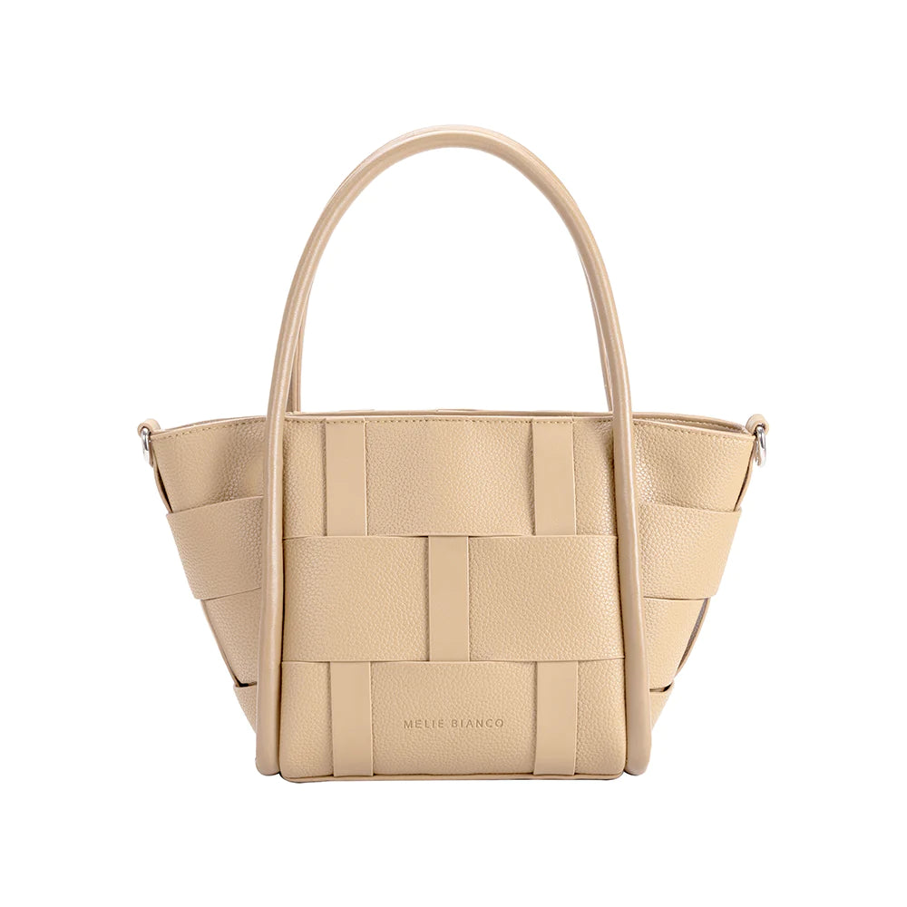Lanie Nude Recycled Vegan Woven Tote