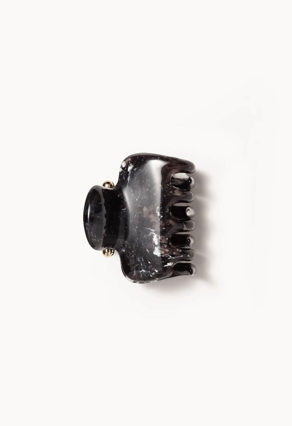 2” Claw Clip in Black Marble | Undo Hairware