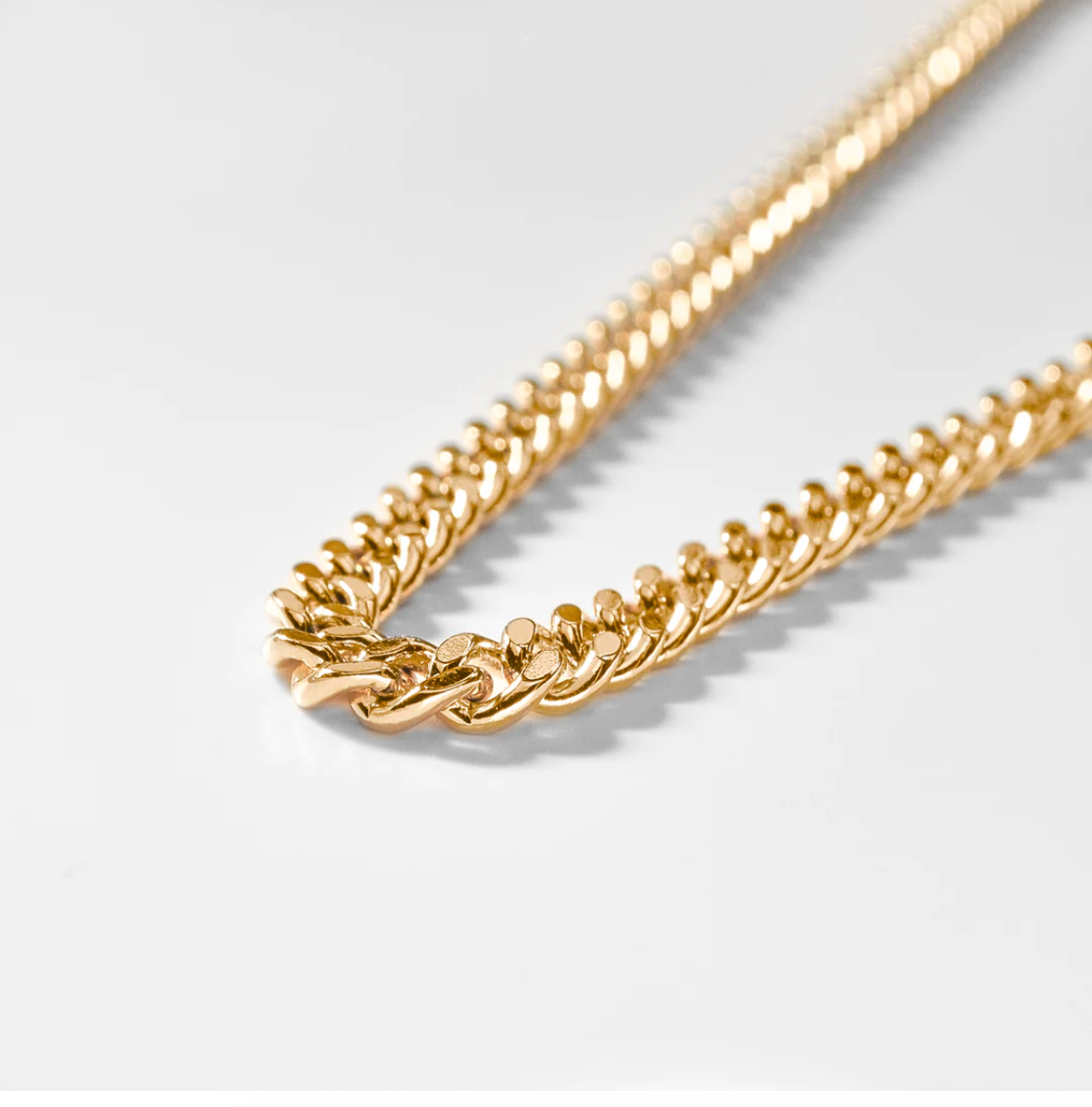 Drew Curb Necklace 14k Gold Plated | Thatch