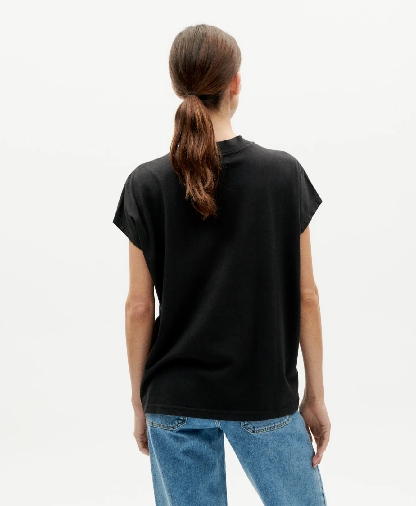 Basic Volta T-Shirt in Black | Thinking Mu