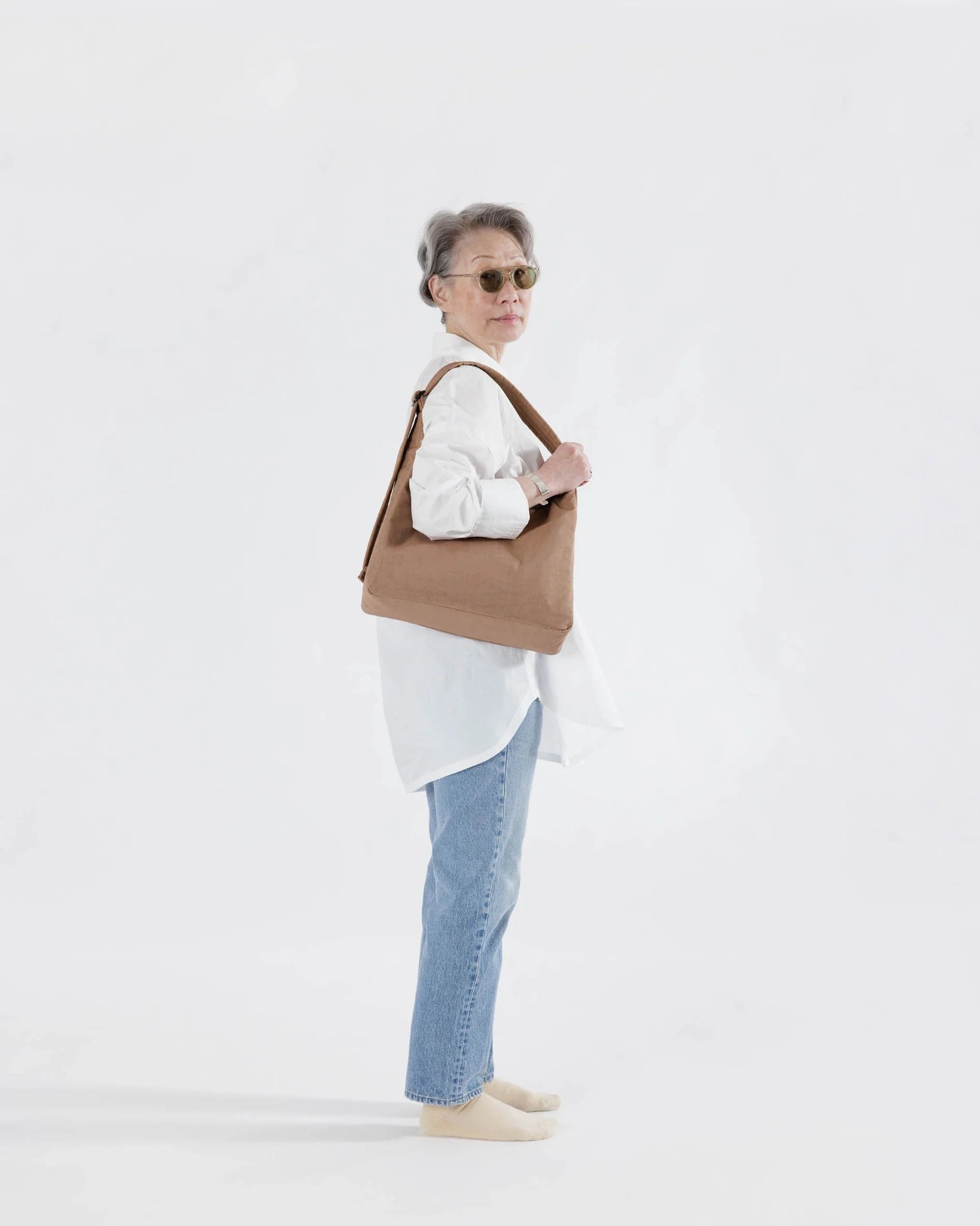 Nylon Shoulder Bag | Baggu