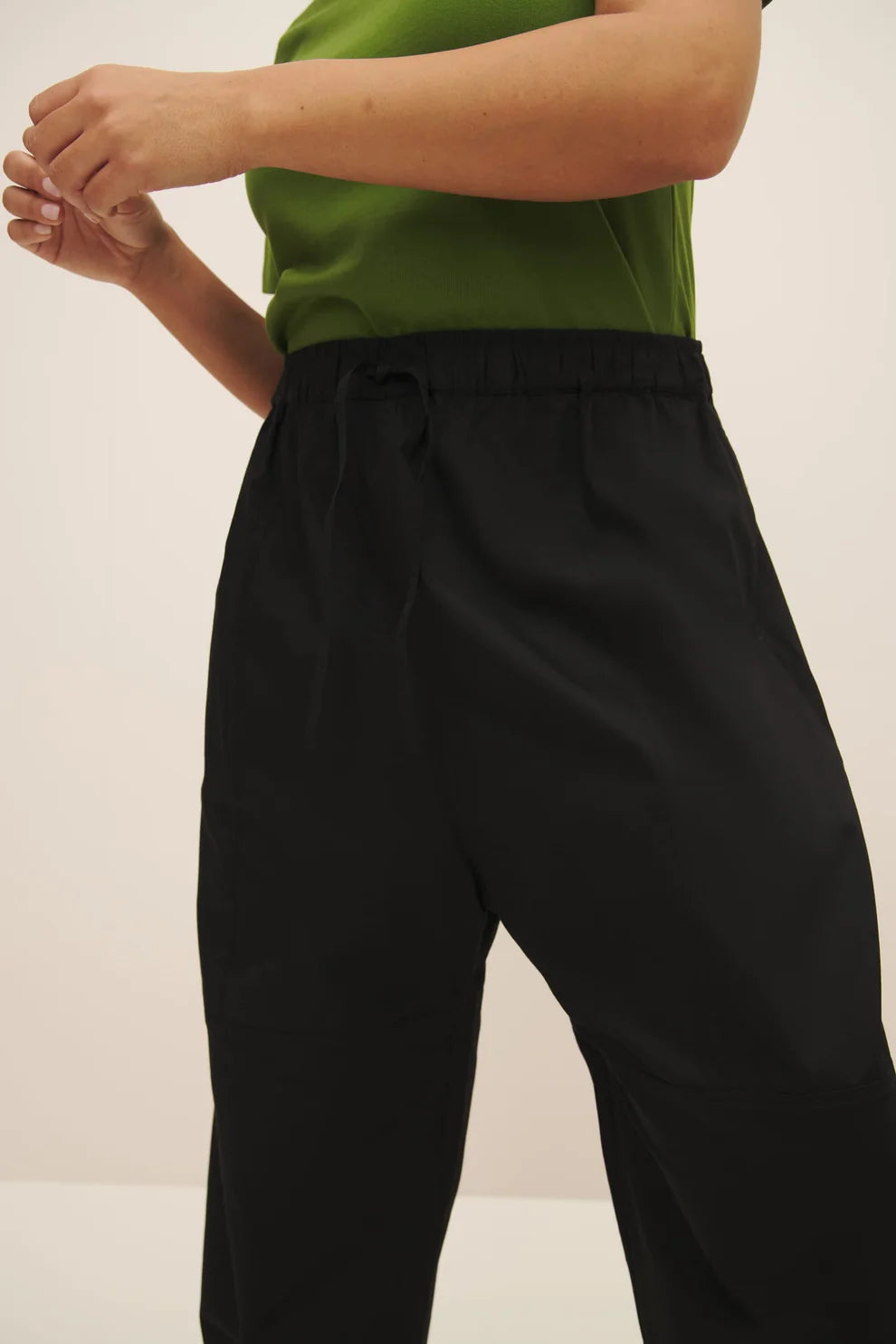 Fragment Pant in Black | Kowtow